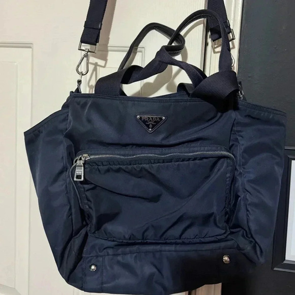 Authentic Prada Tote/Diaper Bag - Picture 1 of 16